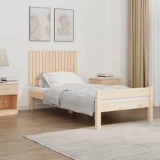 vidaXL 95,5x3x60 massivt fyrretræ Sengegavl