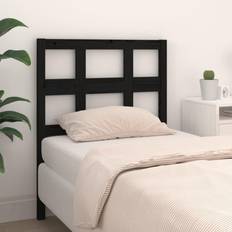 vidaXL Bed Black Headboard