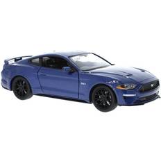 2018 mustang Motormax Ford Mustang Gt 2018 Blue 1:24