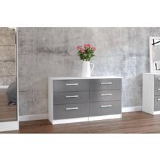 Furniture Birlea Lynx 6 Chest of Drawer