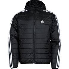 Men - Padded Jackets adidas Men's Padded Hooded Puffer Jacket - Black