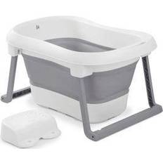 Badekar på tilbud Hauck Wash N Fold Badekar L White/Stone