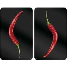 Wenko Kookplaatdeksel Hot Peperoni 8 Speciale Set 2-delig