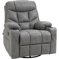 Armchairs Homcom Manual Recliner Armchair