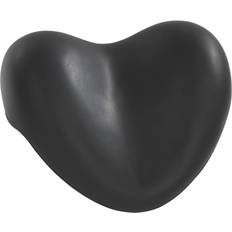 Wenko Coussin De Baignoire En Coeur Tropic Noir L 25 x H 11 x P 20.5 cm