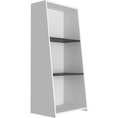 Grey Shelves Core Products Dallas low with 3 Book Shelf