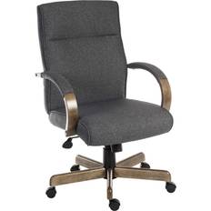 Grey Office Chairs Teknik Grayson Executive Office Chair