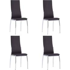 vidaXL Arden Grace High Back Kitchen Chair 4pcs