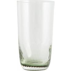 Nordal Brillen Nordal Garo Longdrink Glazen Groen Set van 4