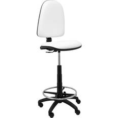 Blanc Tabourets P&C Piqueras y Crespo Ayna en Simili Cuir Blanc Tabouret