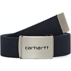 Clip Belt Chrome - Dark Navy