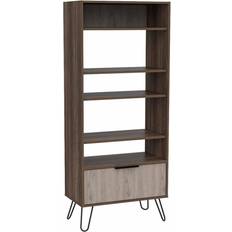 Grey Book Shelves Core Products Nevada display Book Shelf