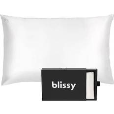 Blissy King Mulberry Silk Pillow Case Grey, Beige, Black, White, Silver, Pink (50.8x66cm)