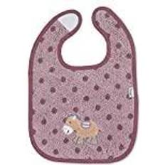 Violetti Kielellä Sterntaler Velcro bib Pauline light purple