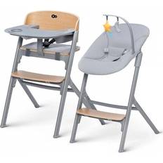 Kinderkraft Seggiolone LIVY con sdraietta CALMEE in rovere marrone