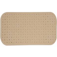 Beige Antislip Badmatten MSV Douche Bad Anti-Slip Mat 36 x 65 cm