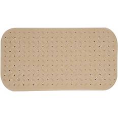 Beige Antislip Badmatten MSV Douche Bad Anti-Slip Mat 36 x 76 cm