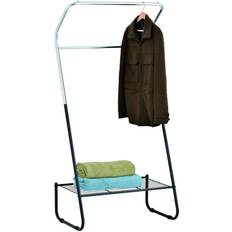 Best Clothes Racks Freemans Open Wardrobe Metal Shelf Clothes Rack