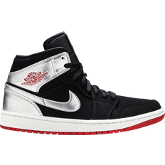 Nike Air Jordan 1 Mid Johnny Kilroy M - Black/Gym Red/Metallic Silver