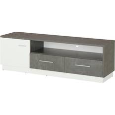 White TV Benches Furniture To Go Zingaro TV Bench 163.4x51.5cm