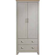 Grey Wardrobes GFW Lancaster Grey Wardrobe 79x180cm