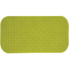 MSV Duschmatta Antibakteriell Halkfri Med Sugkoppar 36 x 76 cm