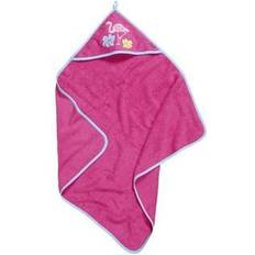 Badrock barn barn babytillbehör Playshoes baby-flicka huva filt flamingo badrock