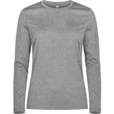 Clique Tøj Clique Langærmet T-shirt Grå Modekompagniet.dk