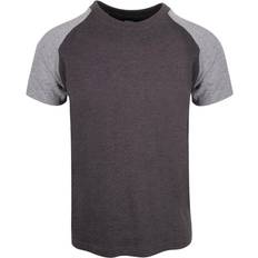 Classic Raglan T-shirt - Koks/Grå