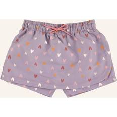 Lila Bademode Sterntaler Badeshorts Herzen