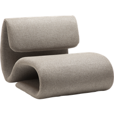 Dan Form Loungestole Dan Form Dubna pebble earth bouclé stof Loungestol