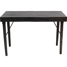 Trademark Living Antikt Vintage Svart Matbord