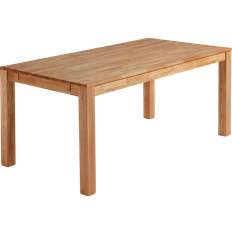 Kave Home Isbel Extendable 120 200 x 75 cm Brown Dining Table