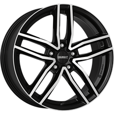 18" - Aluminiumfälgar Bilfälgar Dezent TR BLACK 7,5x18 ET:49