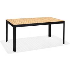 Havemøbler LifestyleGarden Garden Portals Spisebord Teak/Sort 161 x 95 cm