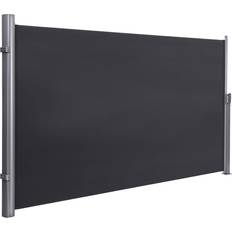 Songmics Sun Shade Side Awning Black