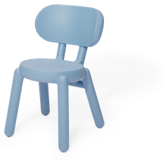 Aluminium Chaises de Jardin Fatboy Chaise Kaboom - Rain - Bleu