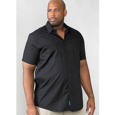 Aeron D555 Short Sleeve Classic Regular Shirt - Black