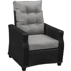 Comfort Garden Stole Havemøbler Comfort Garden Vila Tjørn Loungestol Med Pumpe Sort