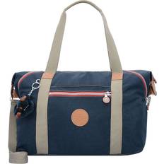 Kipling Shopper - Lysebeige/Ultramarinblå/Rød