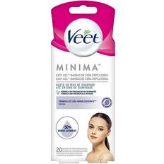 Veet Épilations Veet Bandas De Cera Pure facial piel sensible 20 u