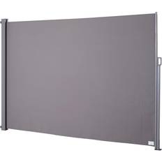 OutSunny Jardín y Entorno Exterior OutSunny Toldo Lateral Privacidad y Protección Solar 3 x 2 m - Gray