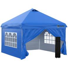 Blau Pavillons OutSunny Pavillon 3x3m Faltpavillon