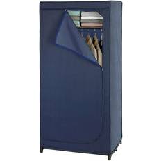 Blauw Kledingopslag Wenko Business Avec àtagère L 75 x H 160 x P 50 cm Armoire