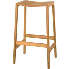 Teak Outdoor Bar Stools Cane-Line Flip