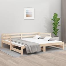 Udtræksseng vidaXL Udtræksseng Uden Madras 90 x 190 cm Sofa