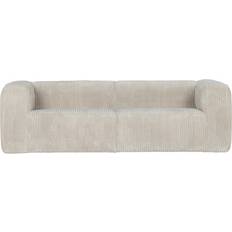 Nahka Sohvat Woood Cheshunt Sofa 3.5 Receiver Hiekka Beige