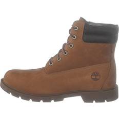 Gris - Hombre Botas de Encaje Timberland 6in Double Collar Rust Female - Marrón