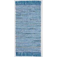 Liggunderlag 120 cm camping Alabama Fleckerlteppich Frida blau, 60 x 120 cm