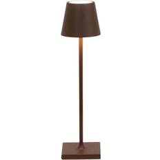 Zafferano Saffron Zafferano Poldina Mikro Uppladdningsbar 27.5 cm IP65 Corten Bordslampa 27.5cm